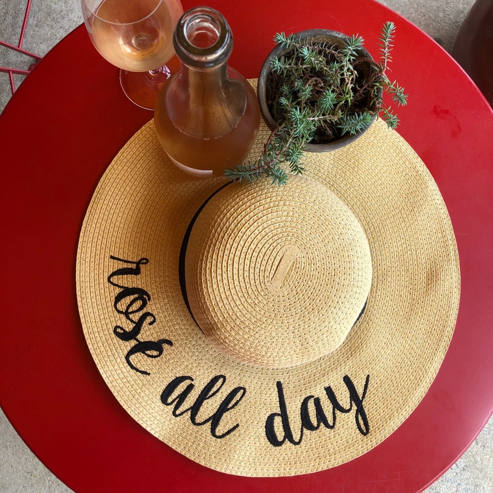 “Rosé All Day” Sun Hat- CC Brand